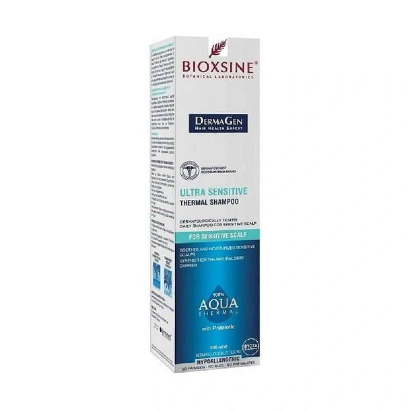 BIOXSINE Ultra Sensitive Thermal Shampoo - Sensitive Scalp 300ml